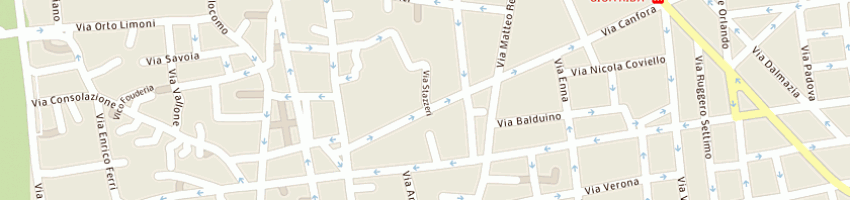 Mappa della impresa nicolosi gaetano a CATANIA