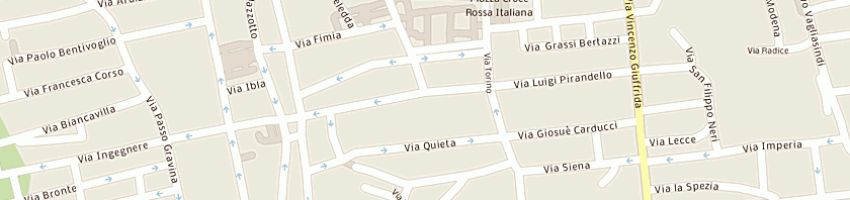 Mappa della impresa fisicaro filippo a CATANIA