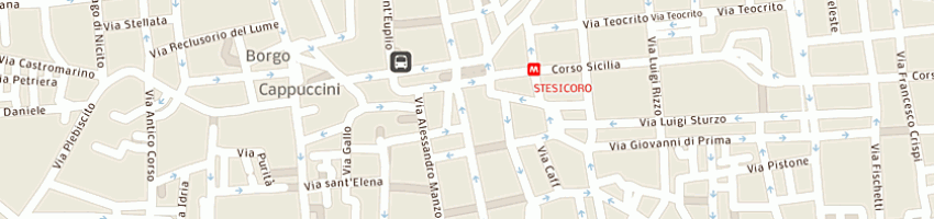 Mappa della impresa petrocitto filadelfo a CATANIA