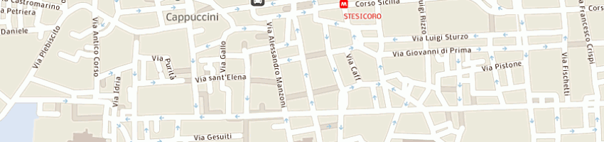 Mappa della impresa i vadala' srl a CATANIA