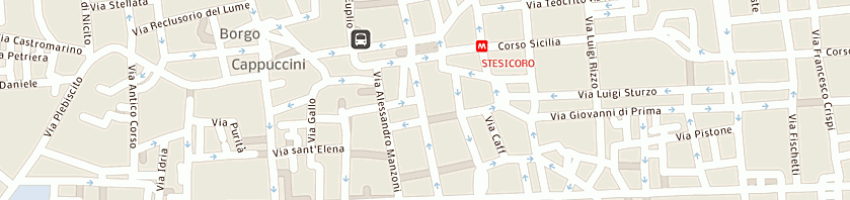 Mappa della impresa calzedonia spa a CATANIA