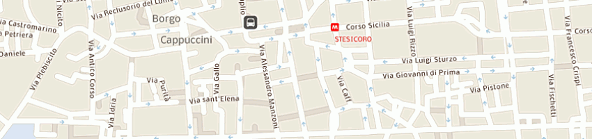 Mappa della impresa mary poppins a CATANIA