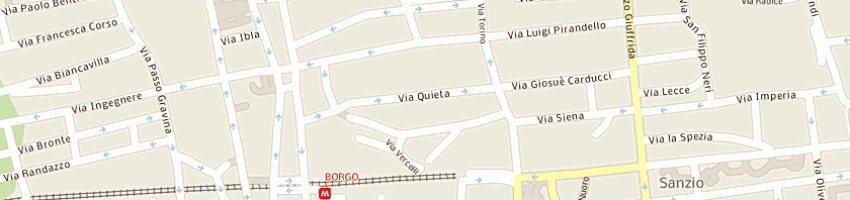 Mappa della impresa maggio gilda elena a CATANIA
