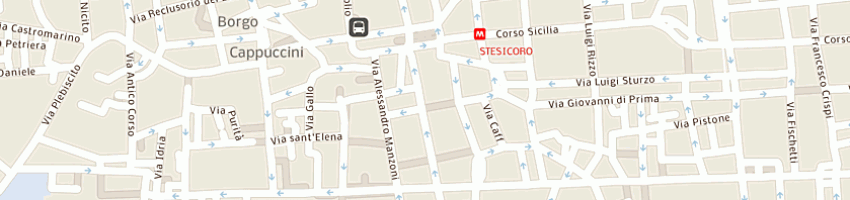 Mappa della impresa ottica coepa snc a CATANIA