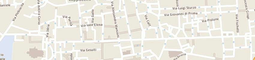 Mappa della impresa consorzio delle regioni d'italia per l'artigianato di qualita' spa qua a CATANIA