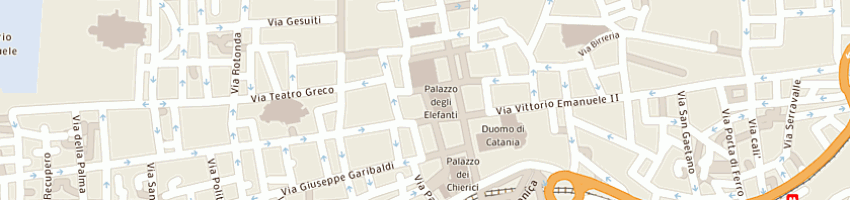 Mappa della impresa profumeria scuderi riccardo srl a CATANIA