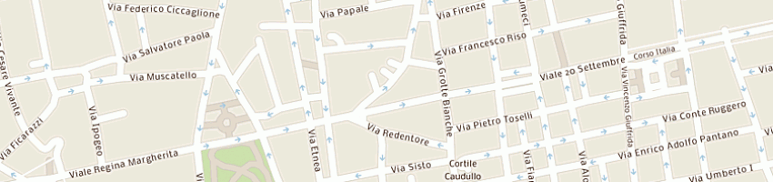 Mappa della impresa free style shock a CATANIA