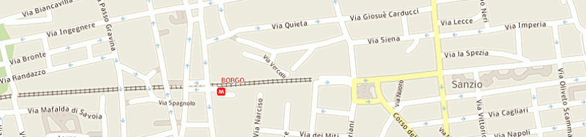 Mappa della impresa thyristor eletronica srl a CATANIA