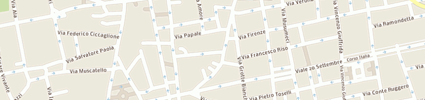 Mappa della impresa motta avv venera studio legale a CATANIA