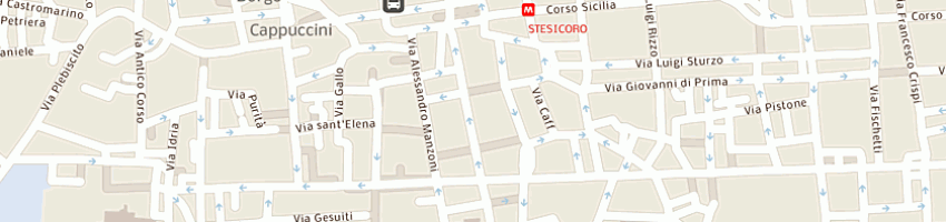 Mappa della impresa zappulla salvatore a CATANIA