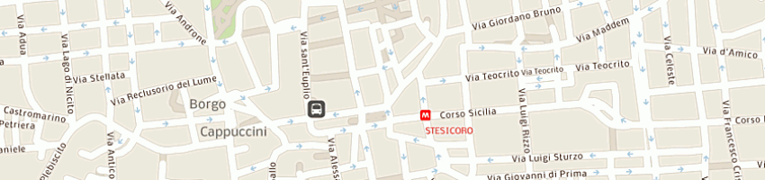 Mappa della impresa borsettificio alex di yang zhenggu a CATANIA