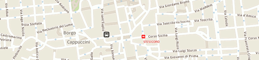 Mappa della impresa ye xiaoqiu a CATANIA