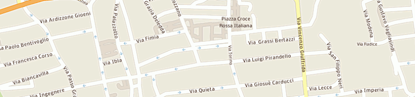 Mappa della impresa cristaudo michele a CATANIA
