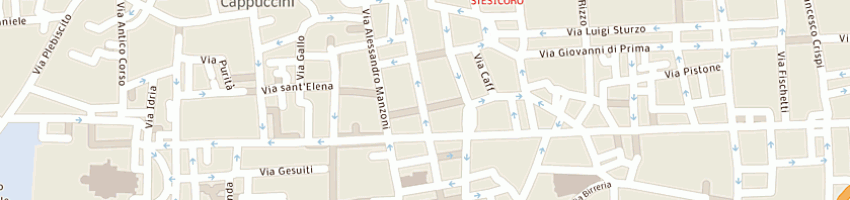 Mappa della impresa catania roberto a CATANIA