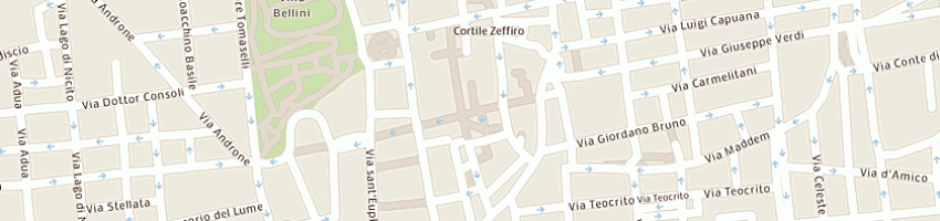 Mappa della impresa rapisarda salvatore a CATANIA