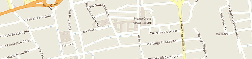 Mappa della impresa vima costruzioni srl in liquidazione a CATANIA