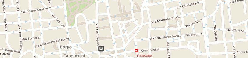 Mappa della impresa lin jinhui a CATANIA
