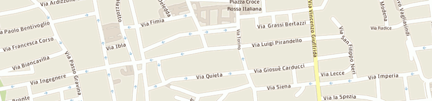 Mappa della impresa tornatore giovanni a CATANIA