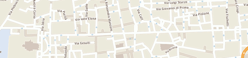 Mappa della impresa nara camicee srl a CATANIA
