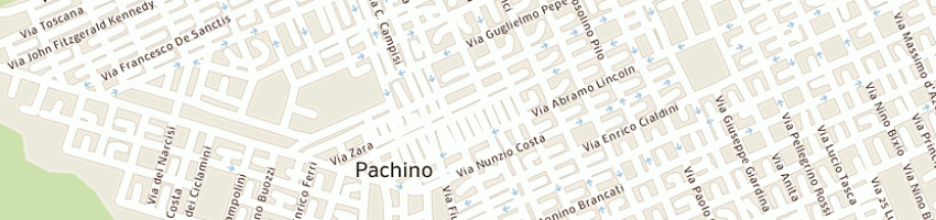 Mappa della impresa alimentari di iacono valeria a PACHINO