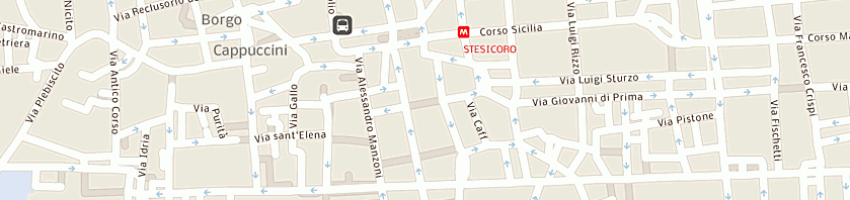 Mappa della impresa baldoni bennardo a CATANIA