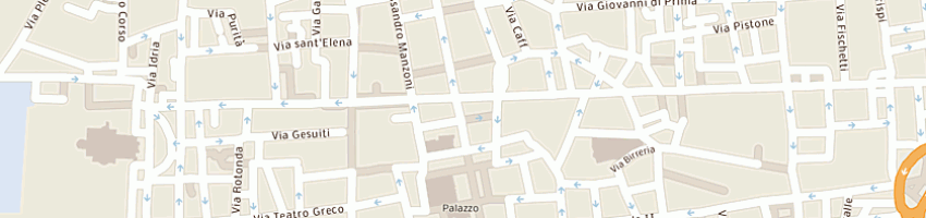 Mappa della impresa compar (spa) a CATANIA