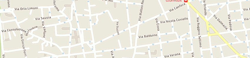 Mappa della impresa priolo rosario a CATANIA