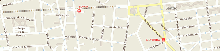 Mappa della impresa gargano maria antonietta a CATANIA