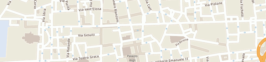 Mappa della impresa pensione 'la collegiata' a CATANIA