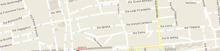 Mappa della impresa di mauro francesco a CATANIA