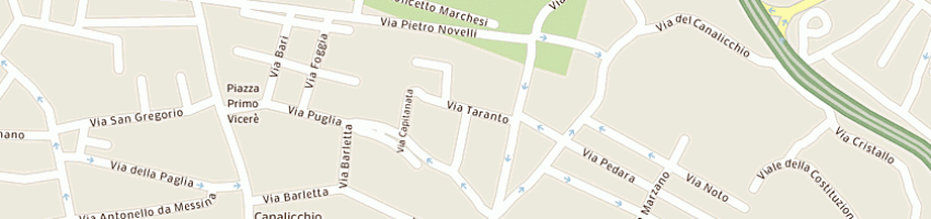 Mappa della impresa pizzoni antonino a CATANIA