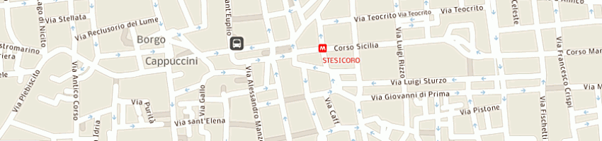Mappa della impresa motta giuseppa alessandra a CATANIA