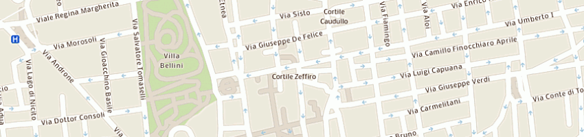 Mappa della impresa epoca srl a CATANIA