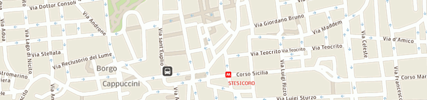 Mappa della impresa spinella fabio a CATANIA