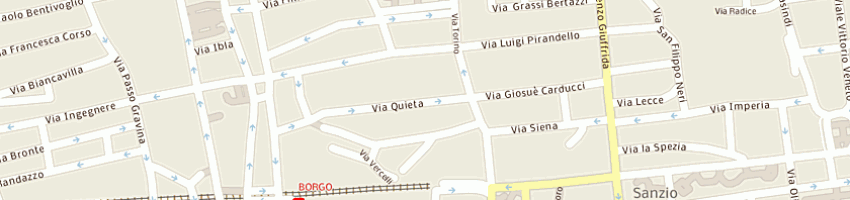 Mappa della impresa europtical group srl a CATANIA