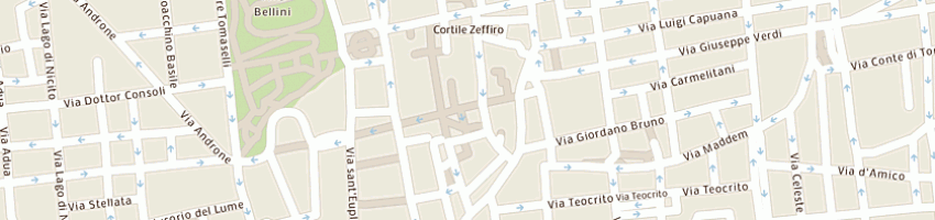 Mappa della impresa pedalino lucia a CATANIA