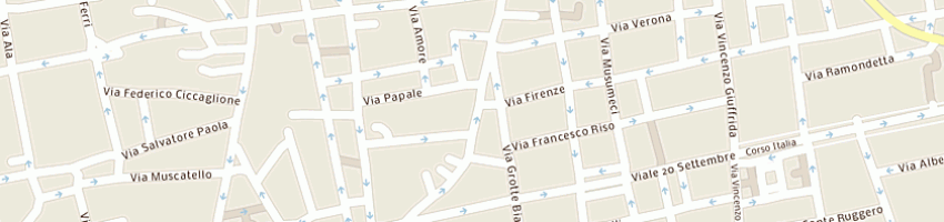 Mappa della impresa g e g di gennaro puglisi e c sas a CATANIA