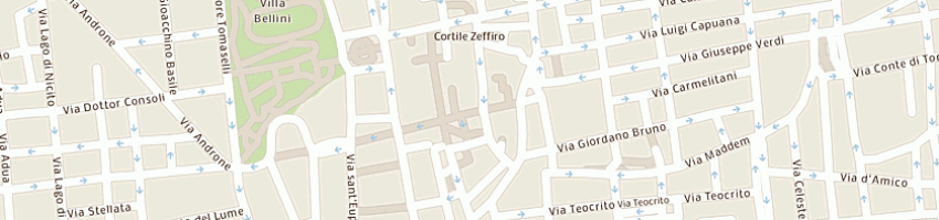 Mappa della impresa armeria gino di savoca maurizio agatino e csas a CATANIA