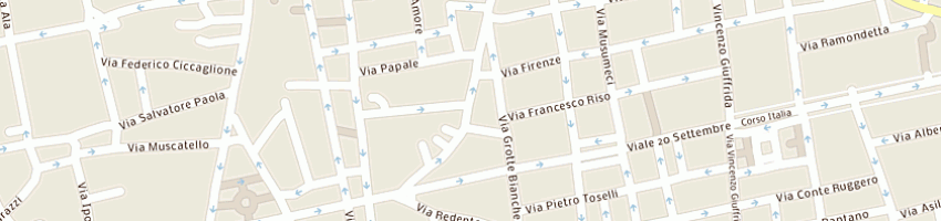 Mappa della impresa galleria margutta di romano maria cristina sas a CATANIA