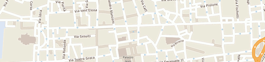 Mappa della impresa performance viaggi a CATANIA