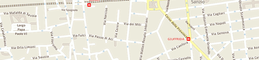 Mappa della impresa sitel di scalia salvatore e c sas a CATANIA