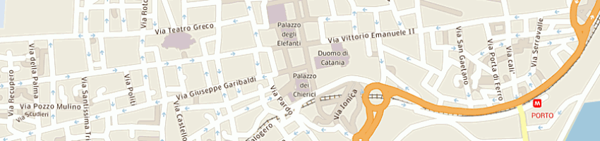 Mappa della impresa pandemonio di gambino calogero a CATANIA