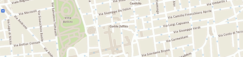 Mappa della impresa cavallaro carmelo a CATANIA