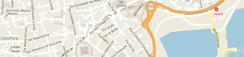 Mappa della impresa guglielmino rosaria a CATANIA