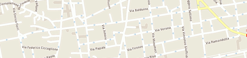 Mappa della impresa meridi srl a CATANIA
