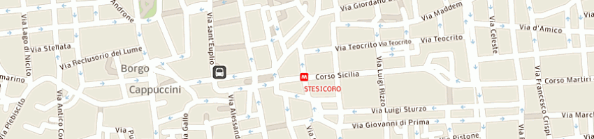 Mappa della impresa ferro stefania a CATANIA