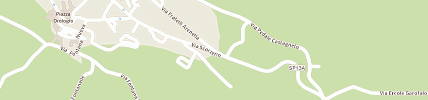Mappa della impresa nese clemente antonio a CAPACCIO