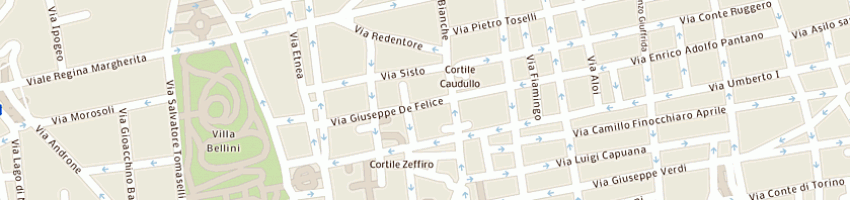 Mappa della impresa savoca sebastiano a CATANIA