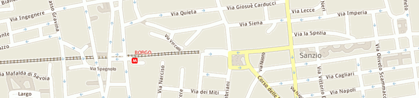 Mappa della impresa melchiorri claudio a CATANIA