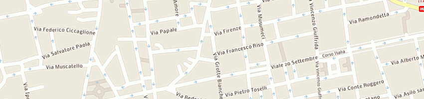 Mappa della impresa trimboli salvatore a CATANIA